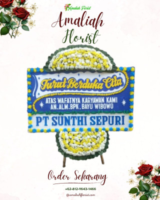 Papan Bunga Duka di Tadenas